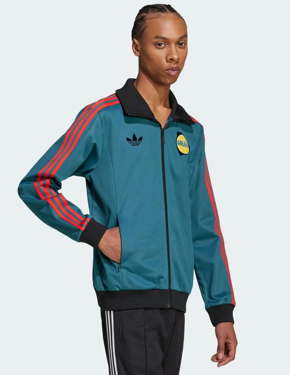 Chaqueta adidas 2024 LA Galaxy Beckenbauer Azul Hombre