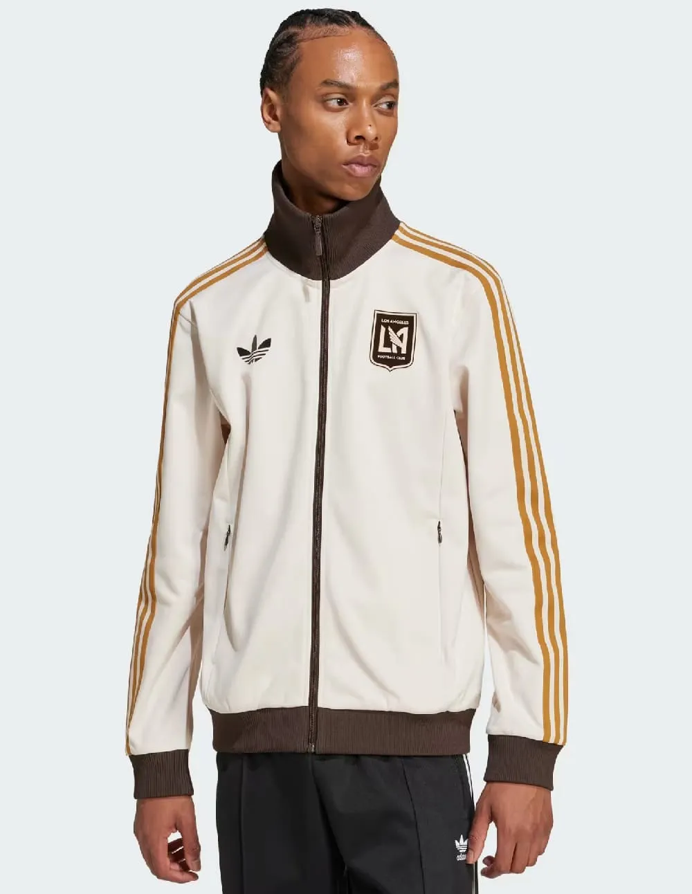 Chaqueta adidas Los Angeles FC Beige Hombre