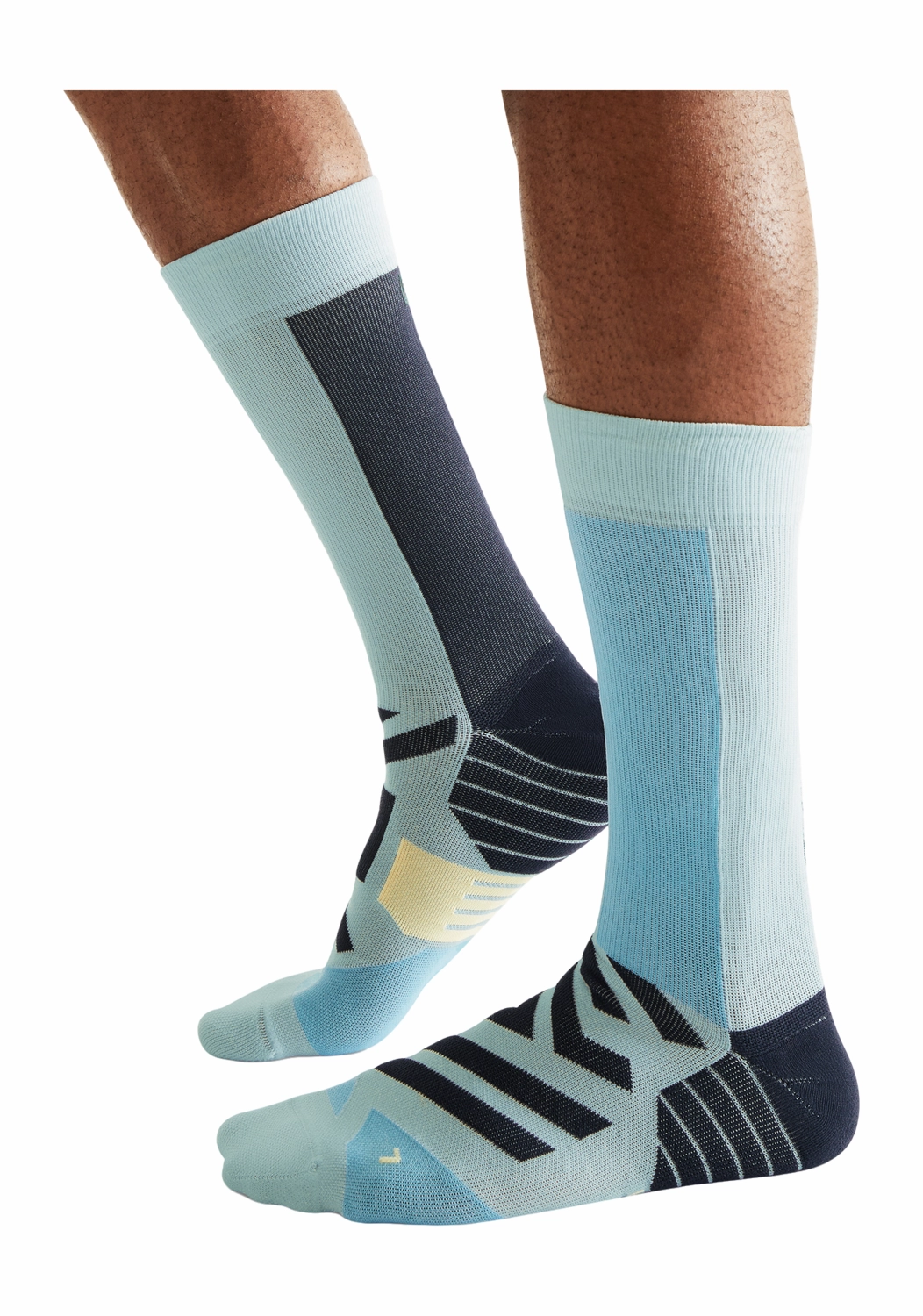 Chaussettes On Running Homme Performance High Hail Wash