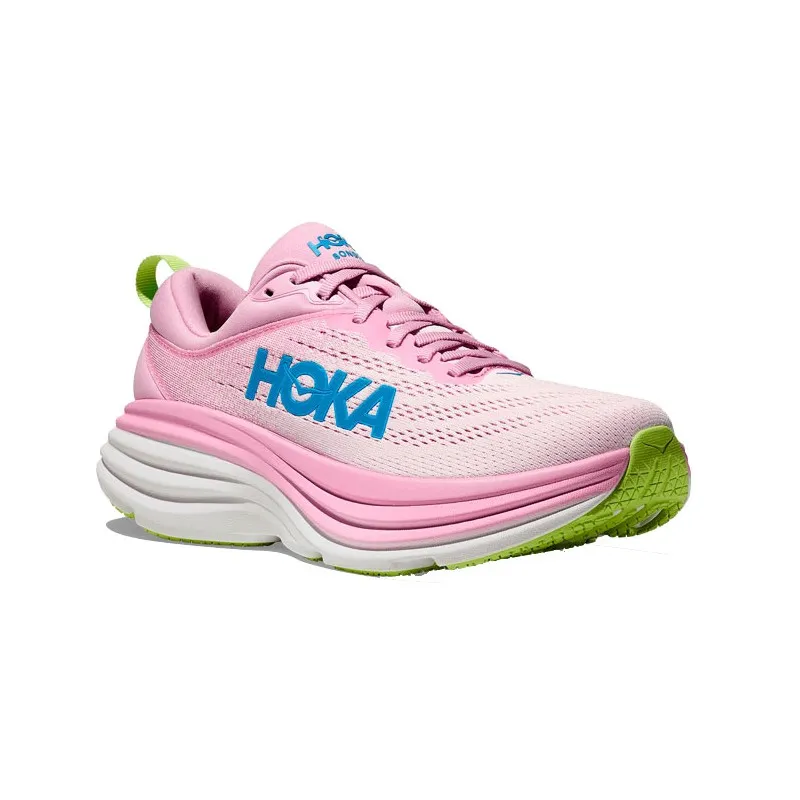 Chaussure trail femme Hoka Bondi 8 Femme pink twilight / waterpark