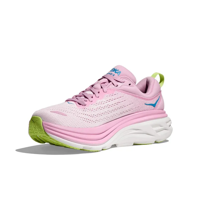 Chaussure trail femme Hoka Bondi 8 Femme pink twilight / waterpark