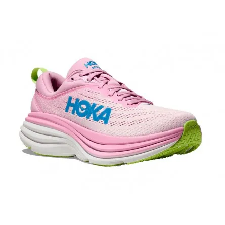 Chaussure trail femme Hoka Bondi 8 Femme pink twilight / waterpark