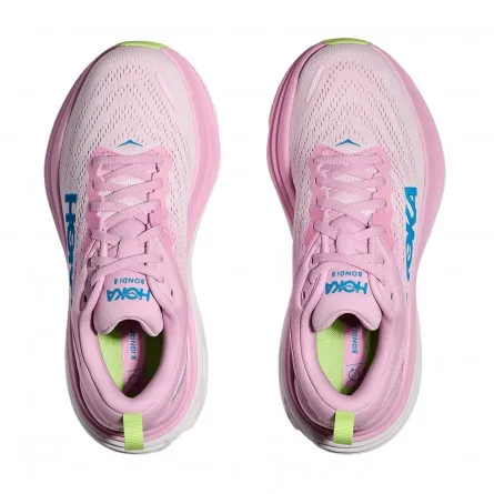 Chaussure trail femme Hoka Bondi 8 Femme pink twilight / waterpark