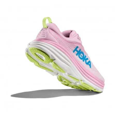 Chaussure trail femme Hoka Bondi 8 Femme pink twilight / waterpark