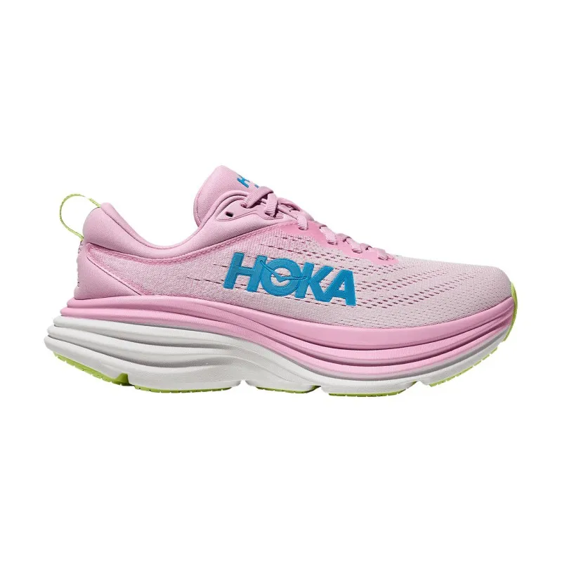 Chaussure trail femme Hoka Bondi 8 Femme pink twilight / waterpark