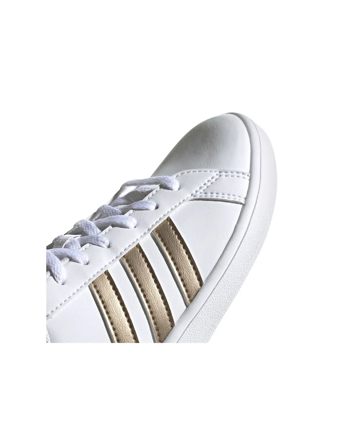 Chaussures adidas Grand Court K White/Gold