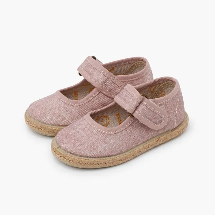 Chaussures babies coton biologique semelle jute