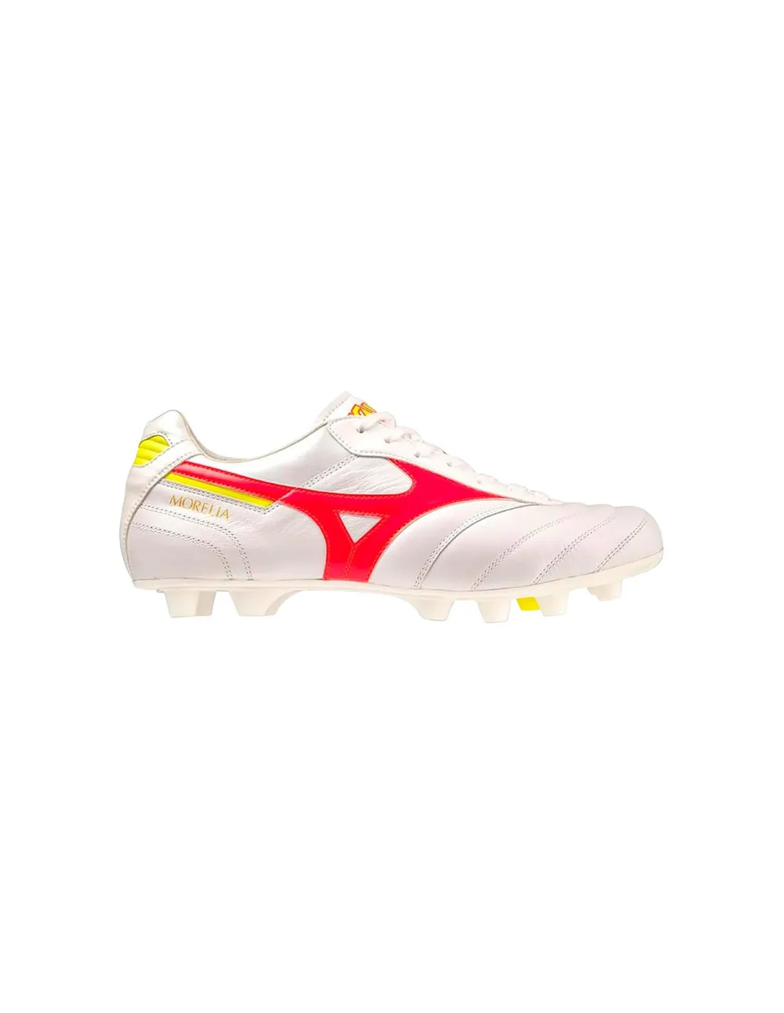 Chaussures de football Mizuno Morelia II Elite White