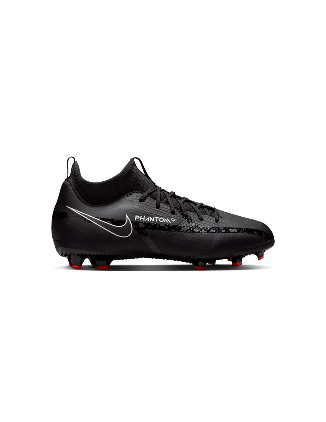 Chaussures de football Nike Phantom GT2 Academy Dynamic Fit MG kids black