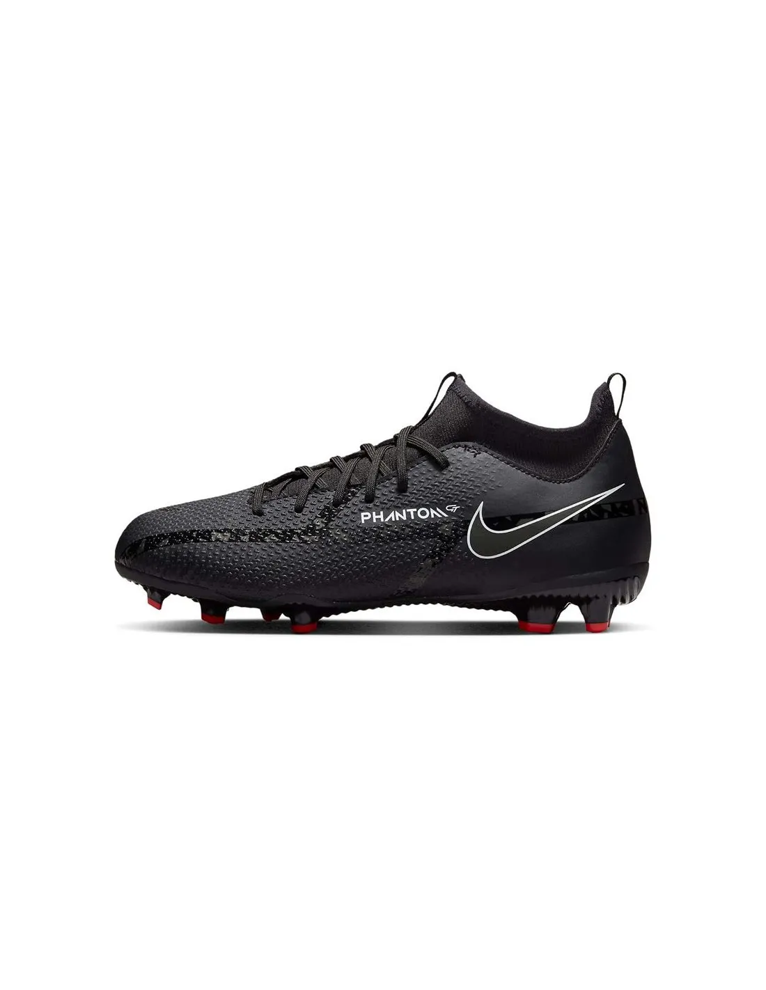 Chaussures de football Nike Phantom GT2 Academy Dynamic Fit MG kids black