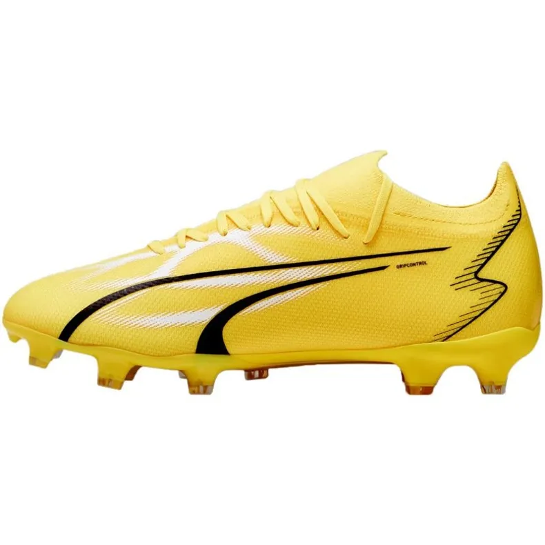 Chaussures de football Puma Ultra Match FG/AG M 107347 04 jaune