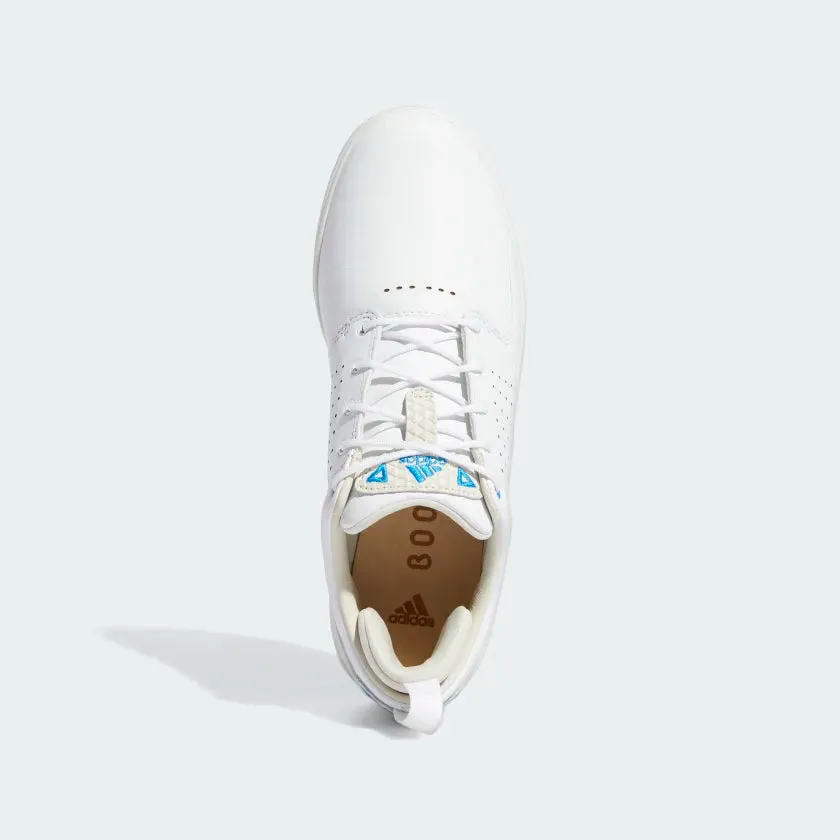 Chaussures de golf Adidas Flopshot Blanc/Bleu Men