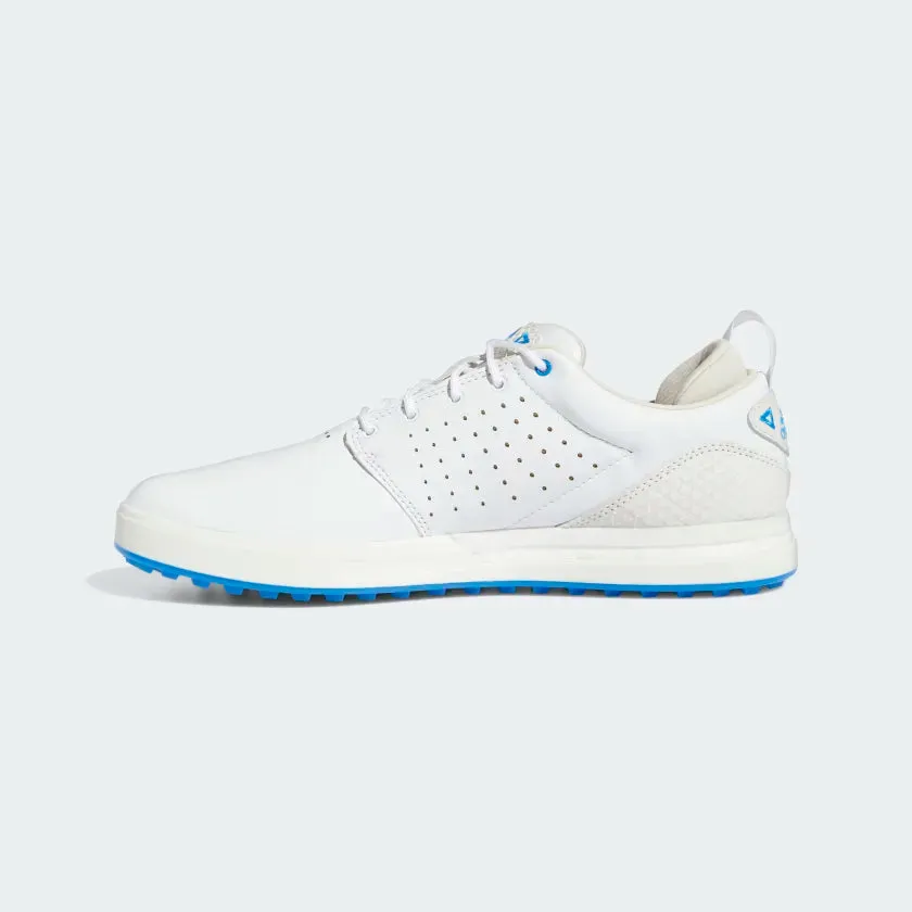 Chaussures de golf Adidas Flopshot Blanc/Bleu Men