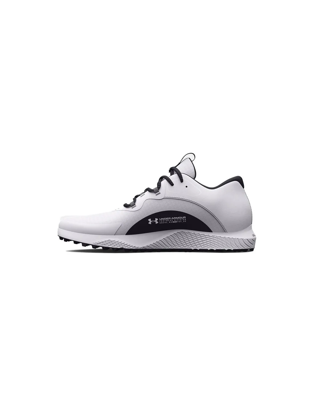 Chaussures de golf Under Amour Charged Draw 2 SL Wht Hommes