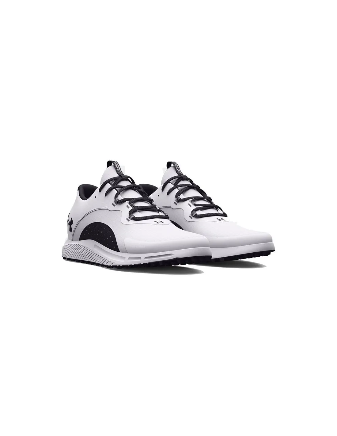 Chaussures de golf Under Amour Charged Draw 2 SL Wht Hommes