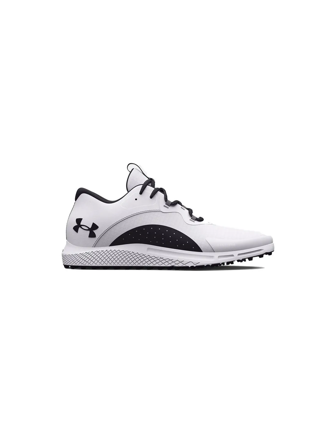 Chaussures de golf Under Amour Charged Draw 2 SL Wht Hommes