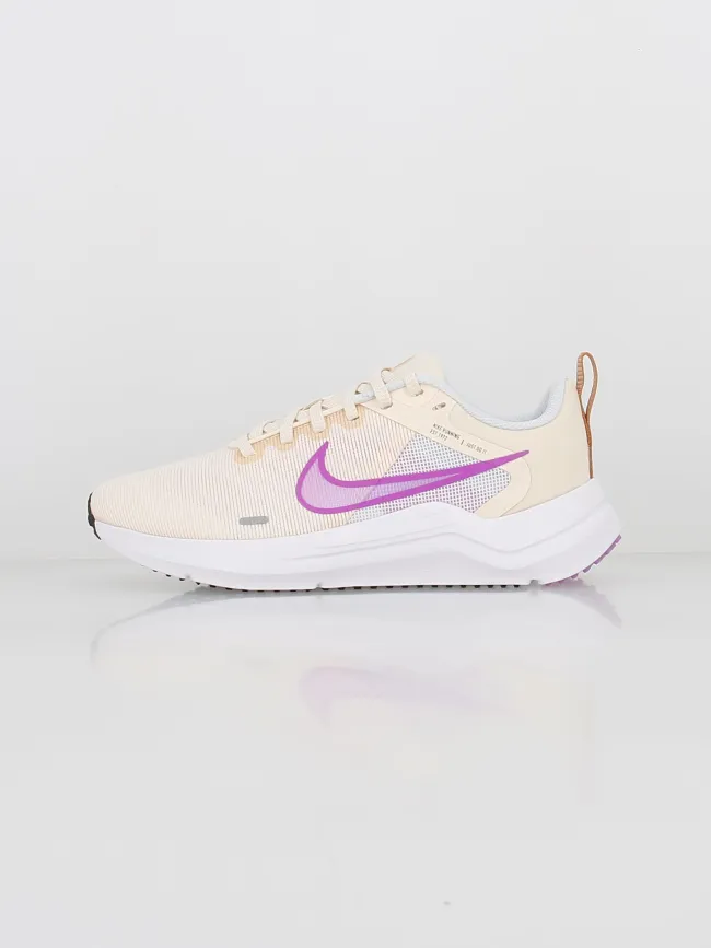 Chaussures de running downshifter beige femme - Nike | wimod