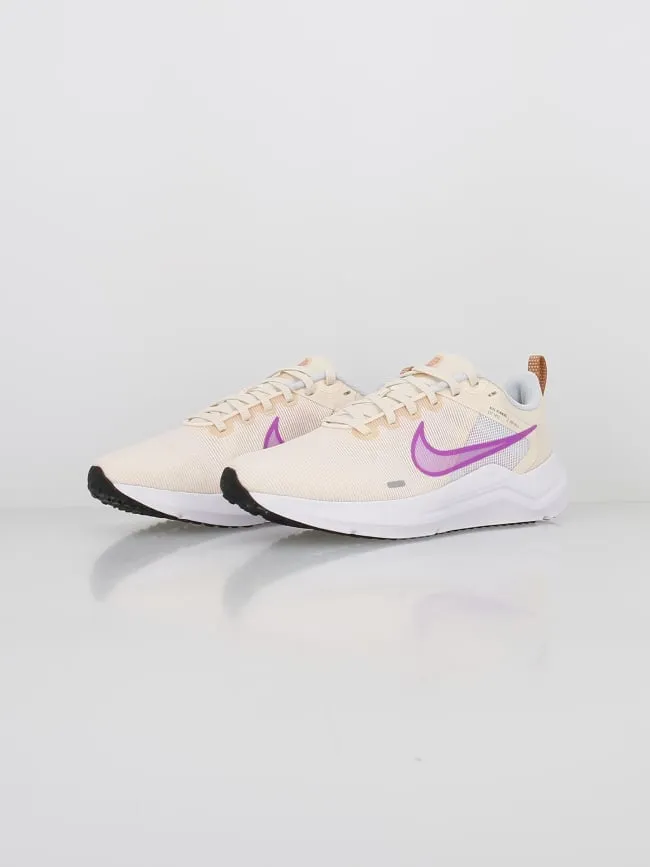 Chaussures de running downshifter beige femme - Nike | wimod