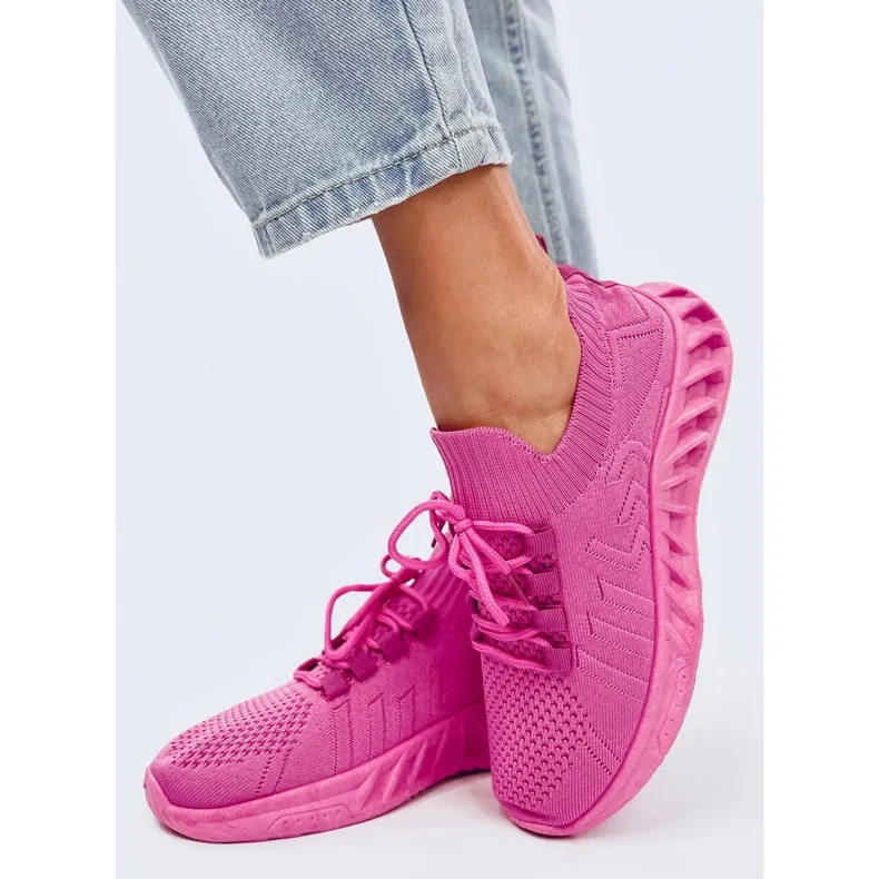 Chaussures de sport chaussettes Neam Fuchsia Rosered