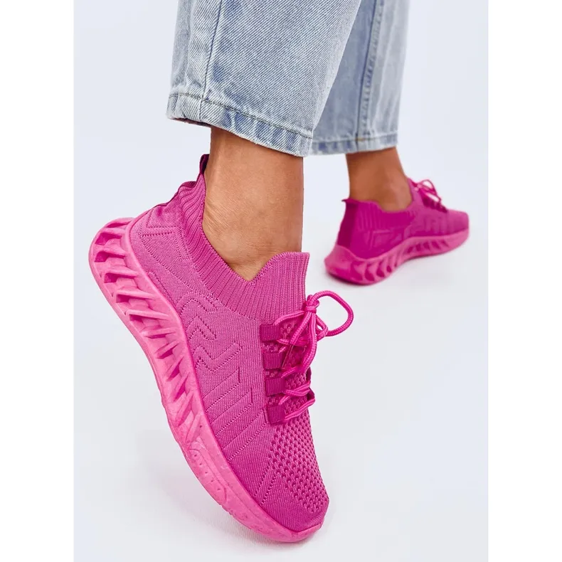 Chaussures de sport chaussettes Neam Fuchsia Rosered