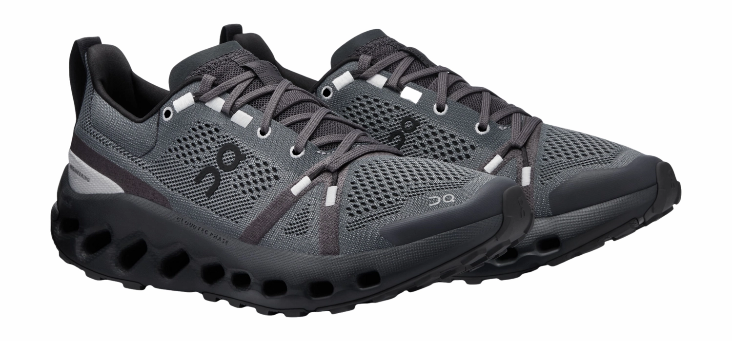 Chaussures de Trail On Running Femme Cloudsurfer Trail Eclipse Black