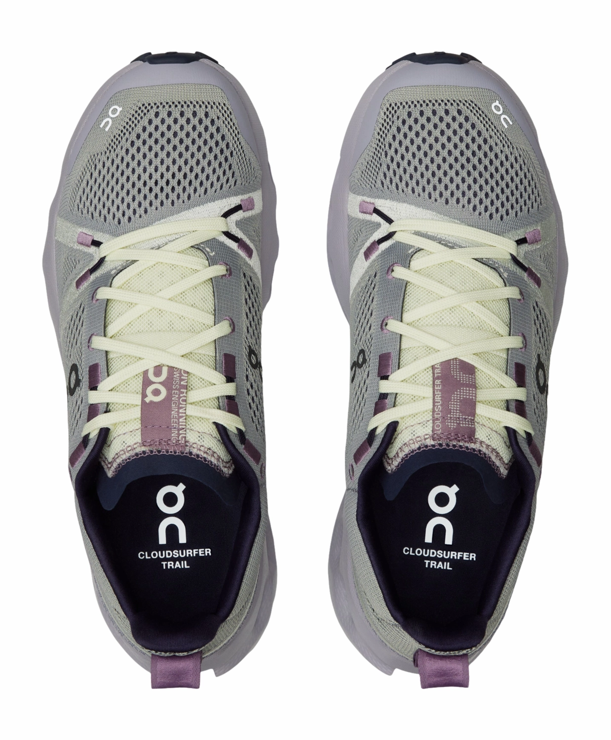 Chaussures de Trail On Running Femme Cloudsurfer Trail Seedling Lilac