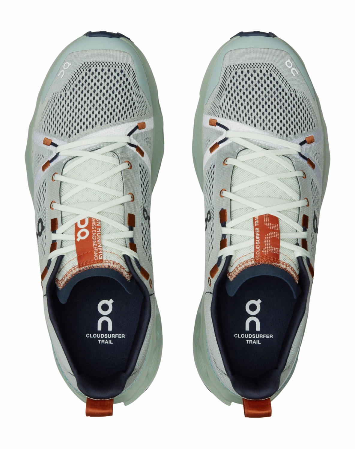 Chaussures de Trail On Running Homme Cloudsurfer Trail Aloe Mineral