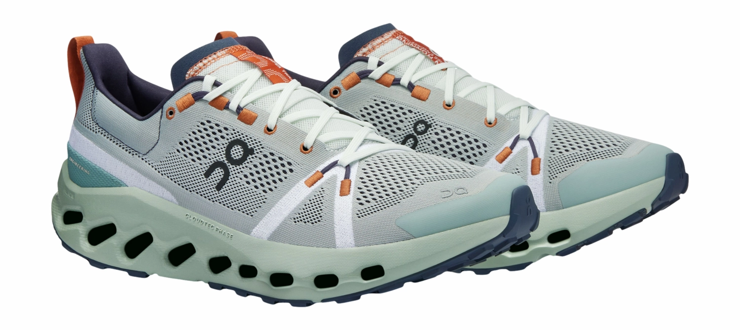 Chaussures de Trail On Running Homme Cloudsurfer Trail Aloe Mineral