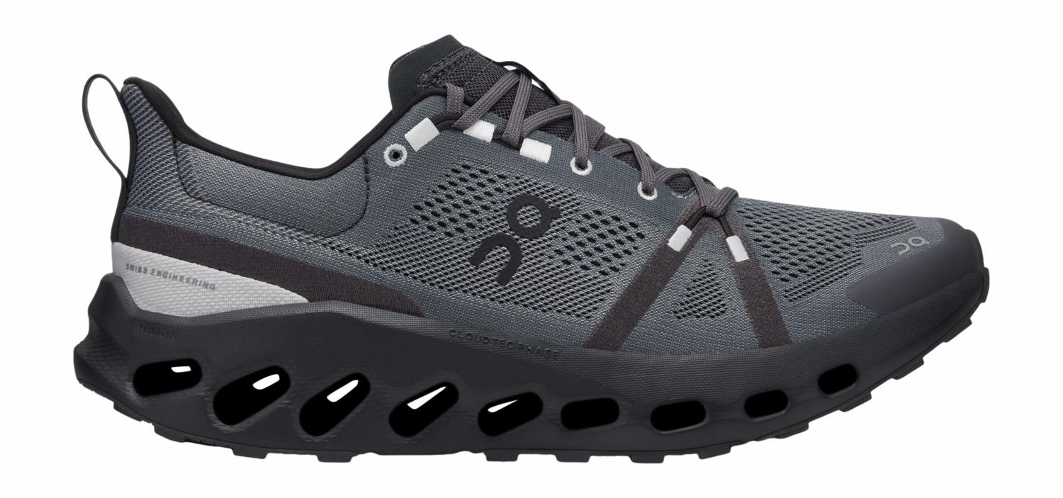 Chaussures de Trail On Running Homme Cloudsurfer Trail Eclipse Black