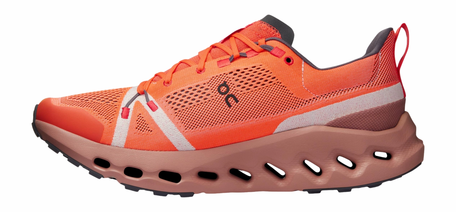 Chaussures de Trail On Running Homme Cloudsurfer Trail Flame Dustrose