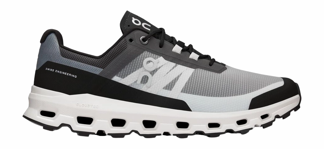 Chaussures de Trail On Running Men Cloudvista Black White