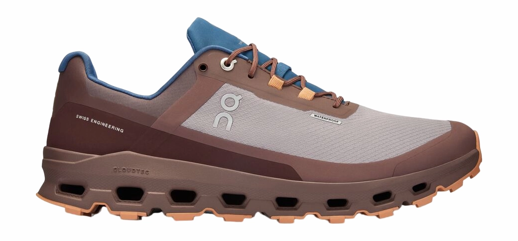 Chaussures de Trail On Running Men Cloudvista Waterproof Zinc Grape