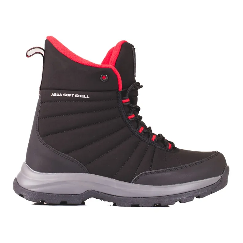 Chaussures de trekking hautes femme DK aquaproof le noir