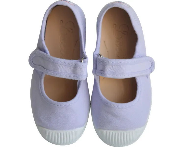 Chaussures en toiles ballerines Babies SCRATCH - LILA