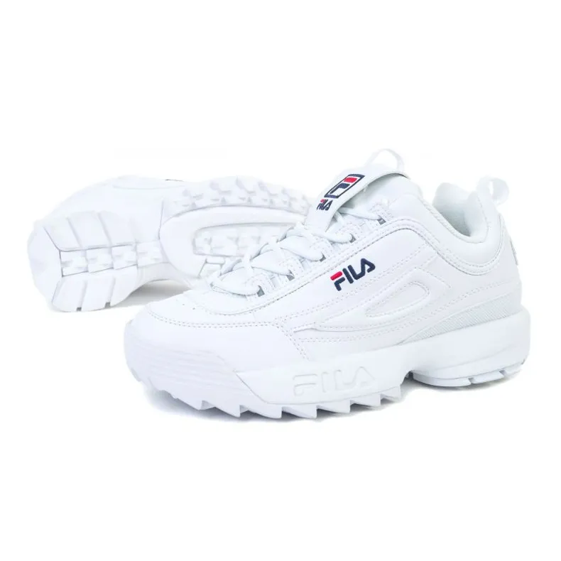 Chaussures Fila Disruptor Low W 1010302-1FG blanche