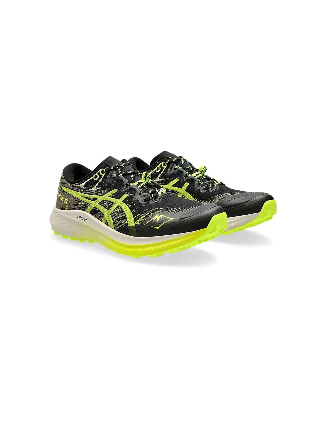 Chaussures Trail Fuji Homme de ASICS Lite 5 Noir