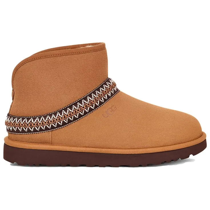 Chaussures UGG ---W Classic Mini Crescent Chestnut