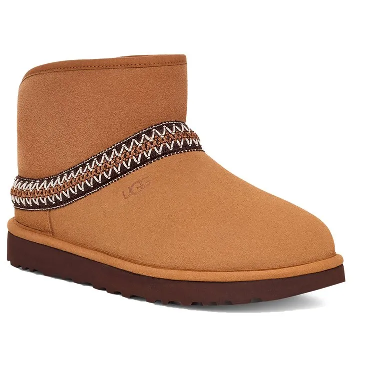 Chaussures UGG ---W Classic Mini Crescent Chestnut