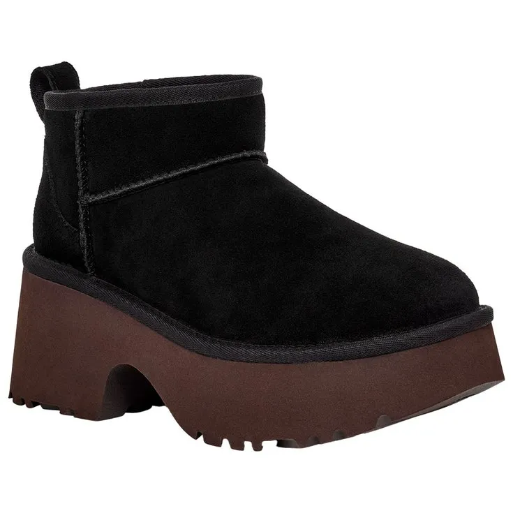 Chaussures UGG ---W Classic Ultra Mini New Heights Black