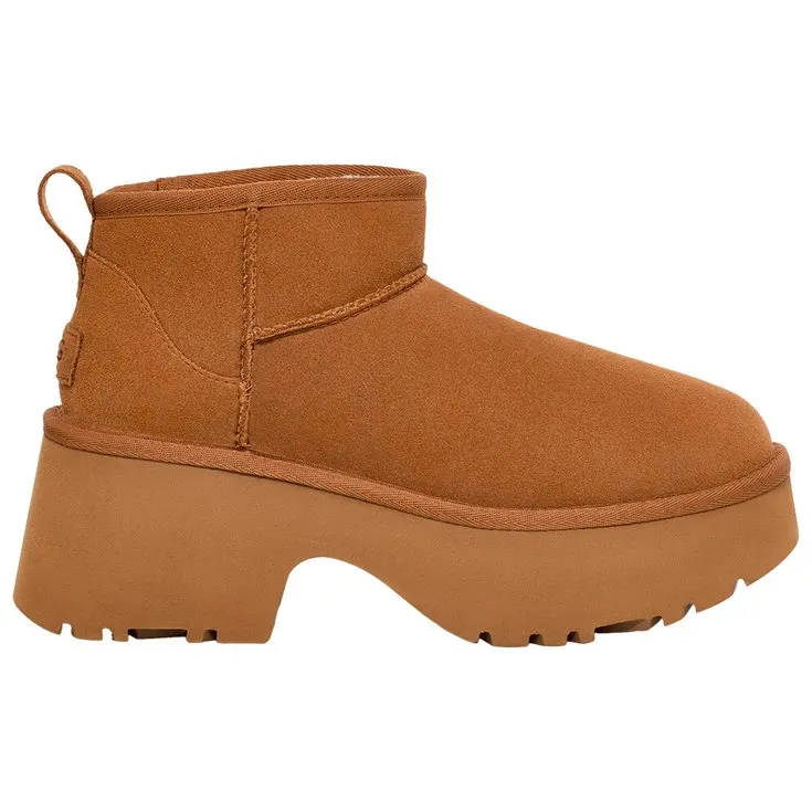 Chaussures UGG ---W Classic Ultra Mini New Heights Chestnut