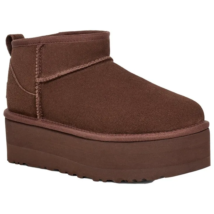 Chaussures UGG ---W Classic Ultra Mini Platform Burnt Cedar