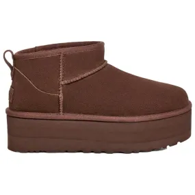 Chaussures UGG ---W Classic Ultra Mini Platform Burnt Cedar