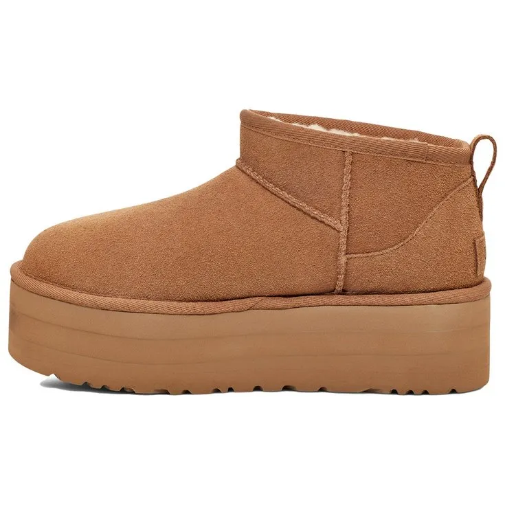 Chaussures UGG ---W Classic Ultra Mini Platform Chestnut