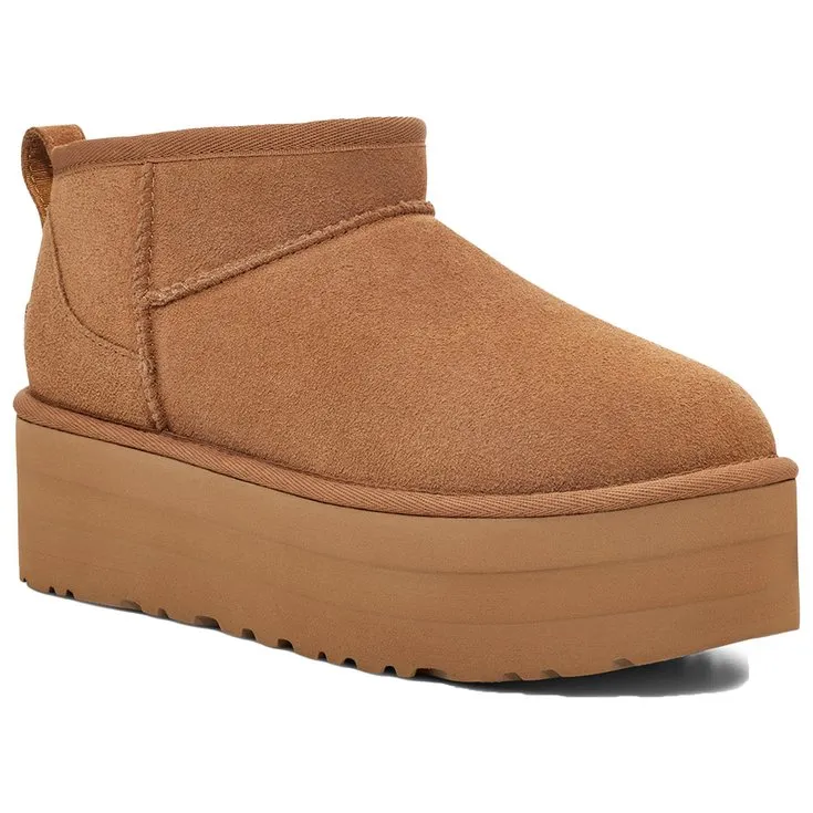 Chaussures UGG ---W Classic Ultra Mini Platform Chestnut