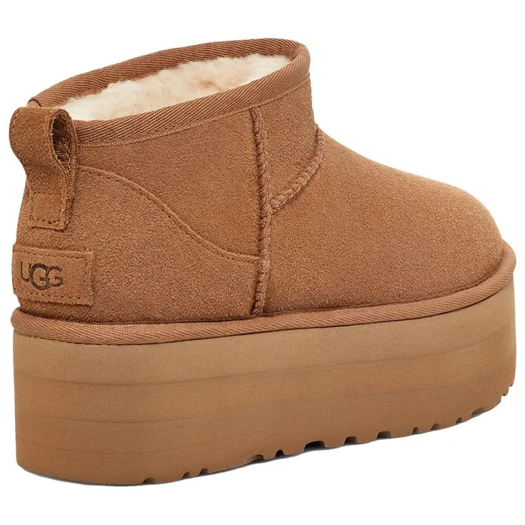 Chaussures UGG ---W Classic Ultra Mini Platform Chestnut