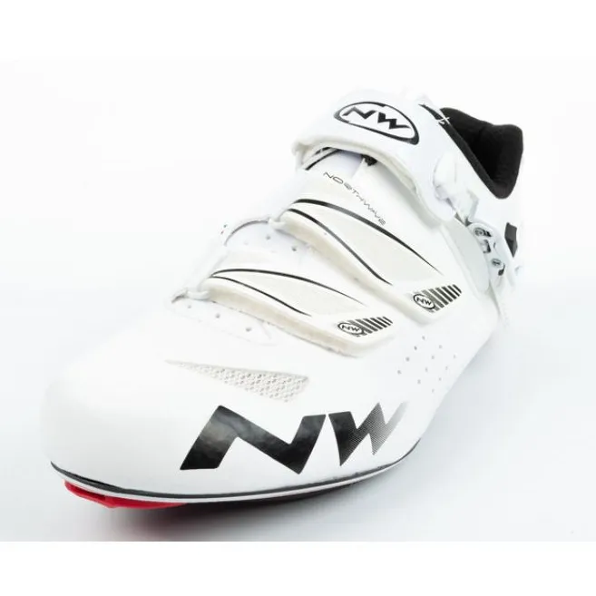 Chaussures vélo Northwave Torpedo Srs M 80141003 50 blanche