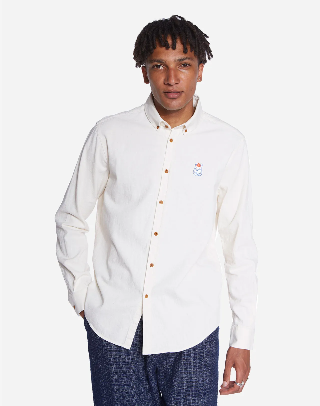 Chemise Classico Mate Taille L Couleurs Écru