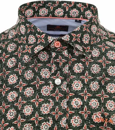 Chemise NZA Huntly Green Multicolore 23BN550-1306 commander 