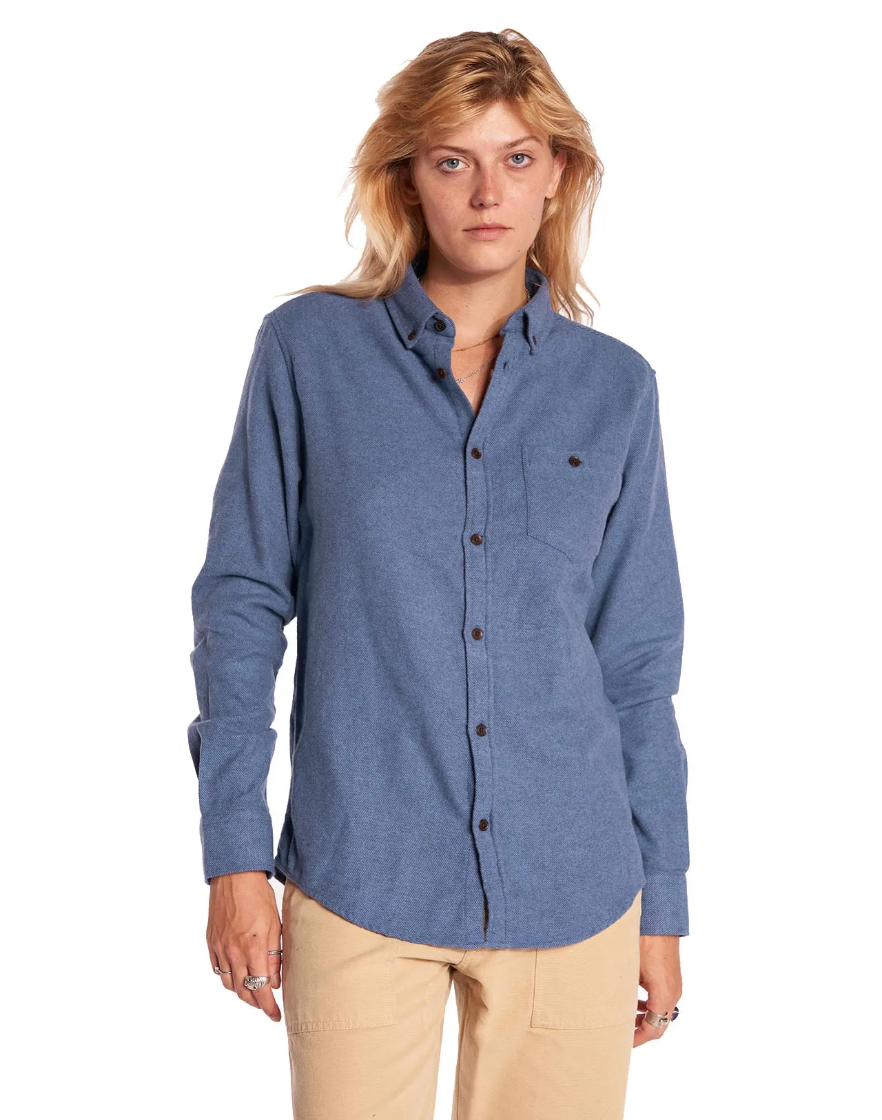 Chemise Strato bleue chinée Taille XS Couleurs Bleu Gris