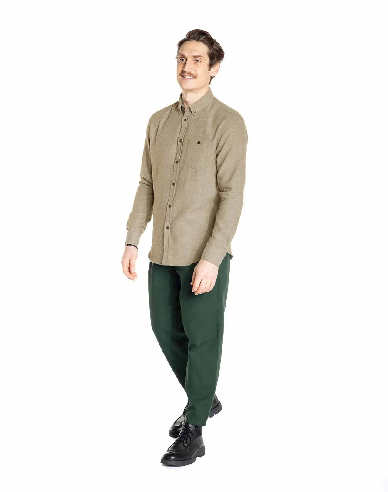 Chemise Strato kaki Taille XL Couleurs Kaki